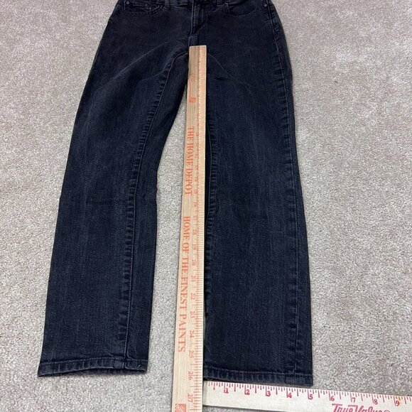 Gap High Rise Skinny Jeans Women’s Black Pockets Size 27 Short - Picture 3 of 13